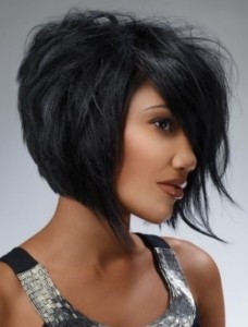 Model potongan rambut pendek bob 2012