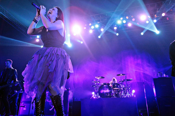 Konser Evanescence Jakarta Indonesia 2012